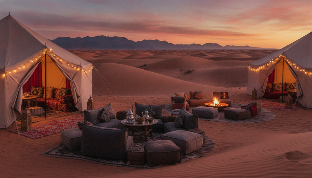 desert glamping Morocco