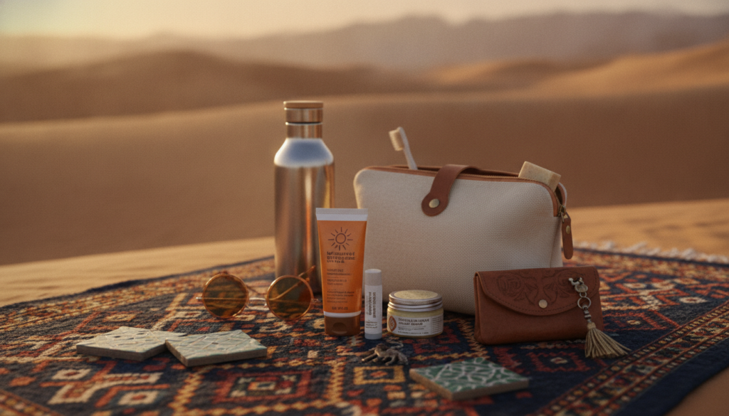 travel essentials for Morocco